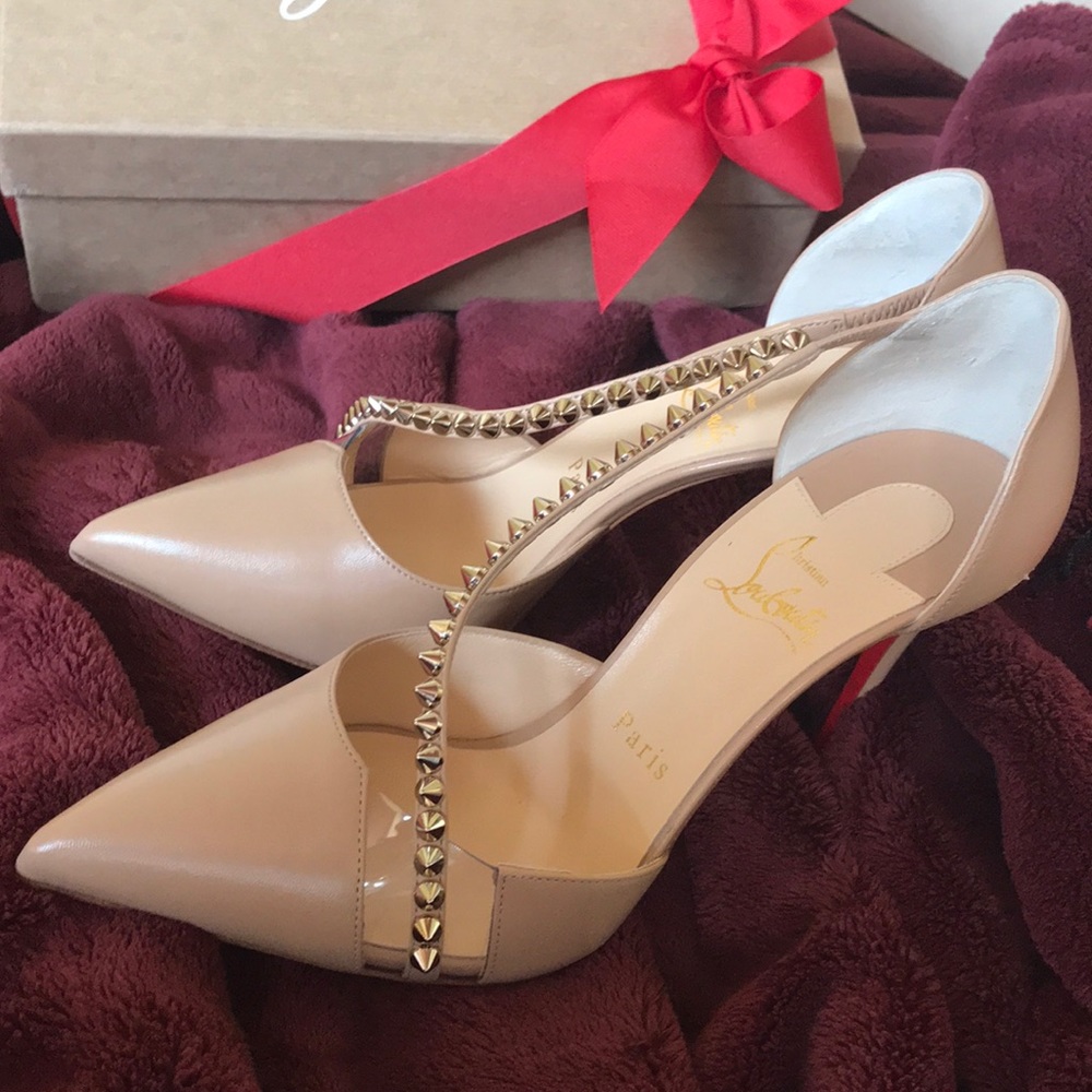 Christian Louboutin Spike Cross heels - Picture 4 of 14